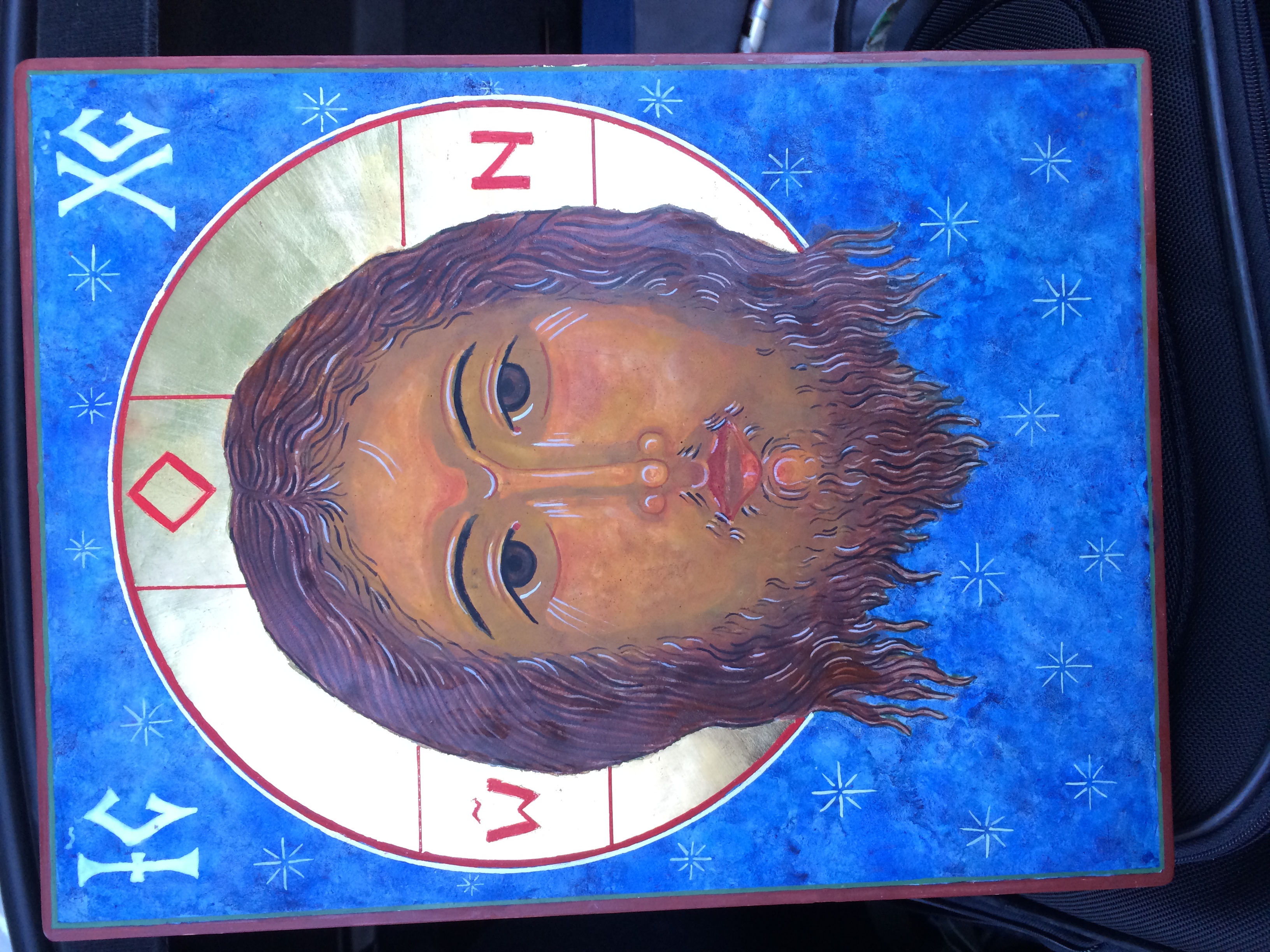 Icon of the Face of Christ written by Father Richard Cannuli, O.S.A.