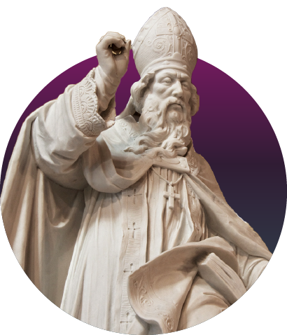St. Augustine statue