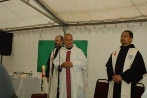 Cardinal Robert Prevost, O.S.A., at the Augustinian Youth Encounter in 2010. 